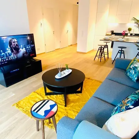 Ferienwohnung Charming Flat With Terrace & Parking Luxemburg Exterior foto